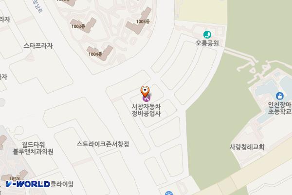 인천 서창먹거리타운주차장 위치 지도 — 인천광역시 남동구 서창남순환로10번길 16-10