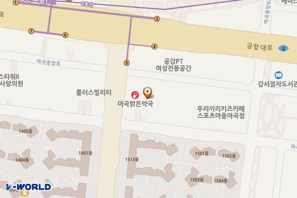 마곡 메트로비즈타워 위치 지도 — 서울특별시 강서구 마곡중앙2로 5