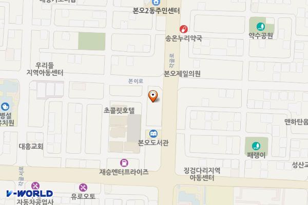 안산 연지프라자 위치 지도 — 경기도 안산시 상록구 본오동 779 연지프라자