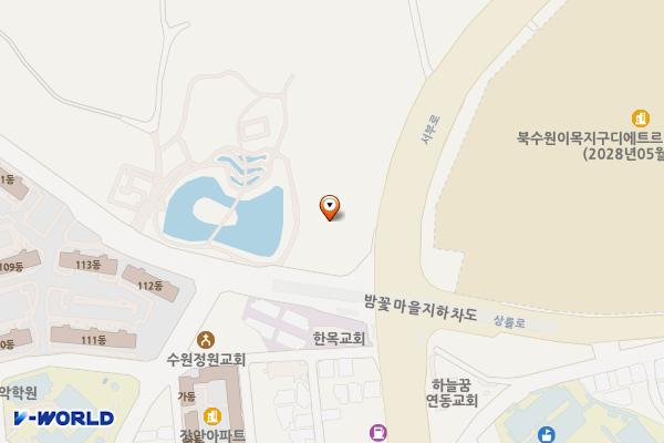 밤밭노인복지관 위치 지도 — 경기도 수원시 장안구 상률로 53