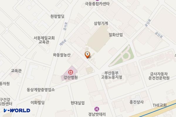 탑마트 금사점 위치 지도 — 부산광역시 금정구 공단서로 22