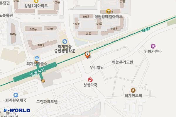 퇴계원 제4공영 위치 지도 — 경기도 남양주시 퇴계원읍 퇴계원리 229-4