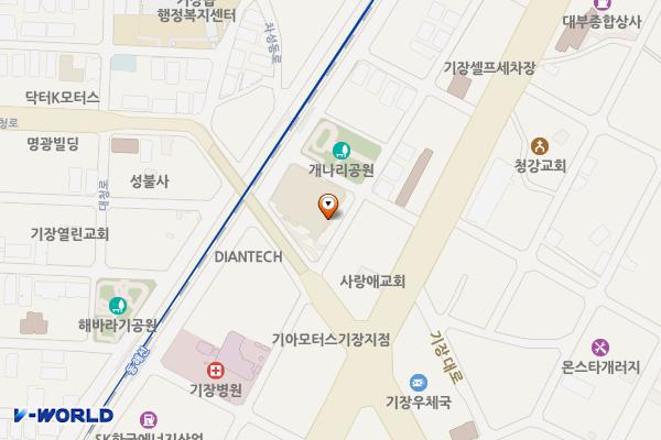 탑마트 기장점 위치 지도 — 부산광역시 기장군 기장읍 대청로71번길 5