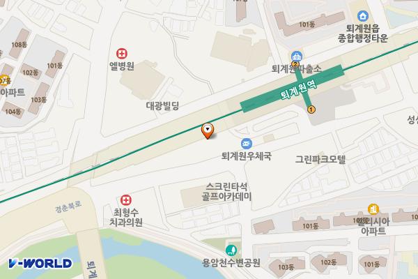 퇴계원 제3공영 위치 지도 — 경기도 남양주시 퇴계원읍 퇴계원리 218-8