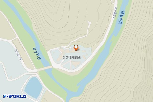 반딧불이천문대 위치 지도 — 경상북도 영양군 수비면 반딧불이로 129