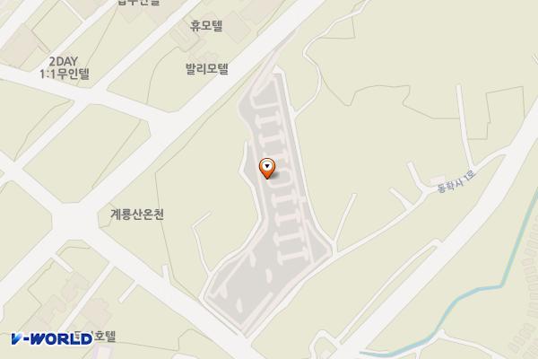 장군봉 공영주차장 위치 지도 — 충청남도 공주시 반포면 학봉리 470