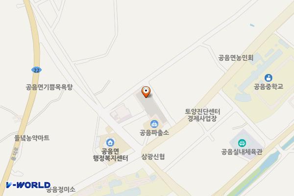 공음면 공영주차장 위치 지도 — 전북특별자치도 고창군 공음면 칠암리 604-49