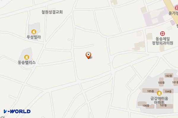 동송에너지공원 위치 지도 — 강원특별자치도 철원군 동송읍 이평리 848-34