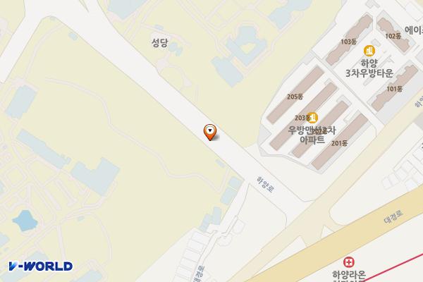 대구 가톨릭대학교 위치 지도 — 경상북도 경산시 하양읍 하양로 13-13