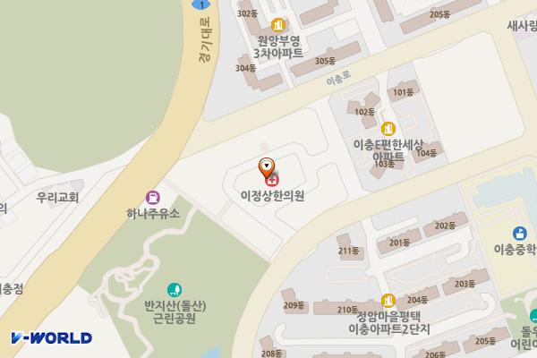 평택 리치프라자 위치 지도 — 경기도 평택시 이충로35번길 28-22