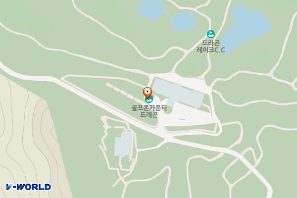 골프존카운티 드래곤 위치 지도 — 전북특별자치도 남원시 대산면 대사로 500