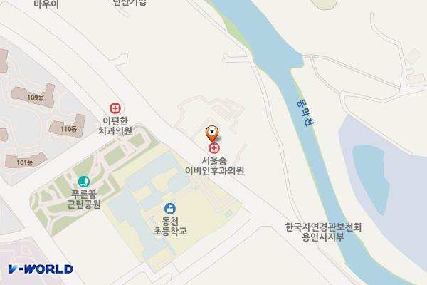 수지 농협동천지점 위치 지도 — 경기도 용인시 수지구 고기로 80