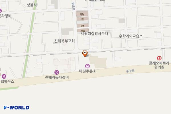 탑마트 경화점 위치 지도 — 경상남도 창원시 진해구 충장로 281-9
