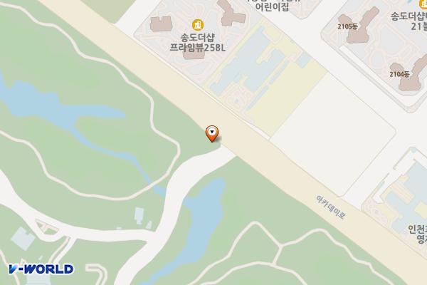 인천 잭니클라우스 골프클럽 위치 지도 — 인천광역시 연수구 아카데미로 209