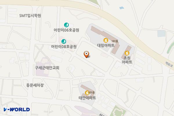 태안 어린이공원 공영주차장 위치 지도 — 충청남도 태안군 태안읍 한양길 43