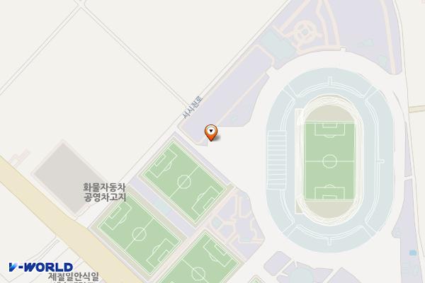 구례공설운동장 (2) 위치 지도 — 전남광주통합특별시 구례군 구례읍 서시천로 106