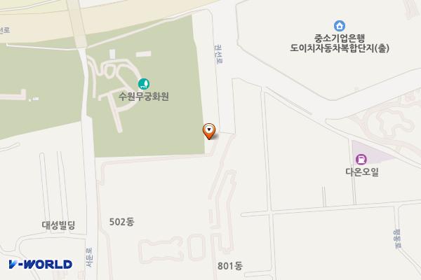 수원 종합공구단지 위치 지도 — 경기도 수원시 권선구 권선로 308-18