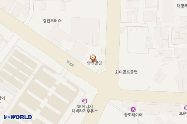 인천 학산재단만인빌딩 위치 지도 — 인천광역시 서해구 백범로 884