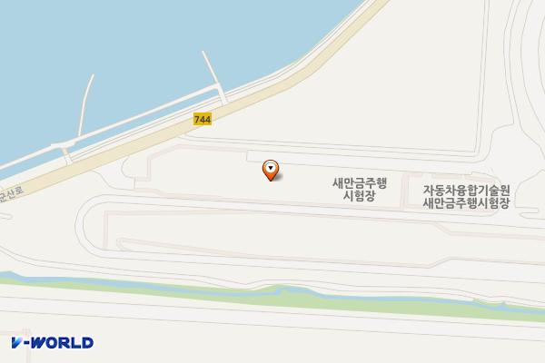 자동차융합기술원 주행시험장 위치 지도 — 전북특별자치도 군산시 옥구읍 남군산로 1511