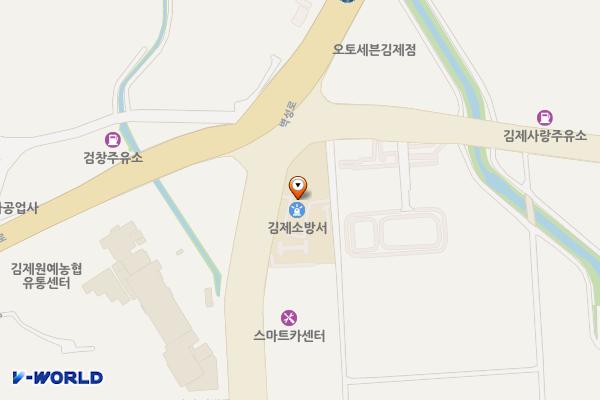 김제소방서 위치 지도 — 전북특별자치도 김제시 벽성로 278
