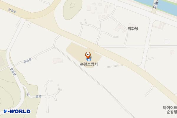 순창소방서 위치 지도 — 전북특별자치도 순창군 순창읍 교성로 24