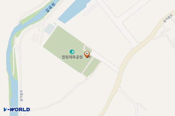 파주시 법원체육공원 위치 지도 — 경기도 파주시 법원읍 술이홀로 679