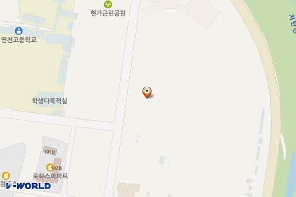 연천 수레울아트홀 위치 지도 — 경기도 연천군 연천읍 문화로 150