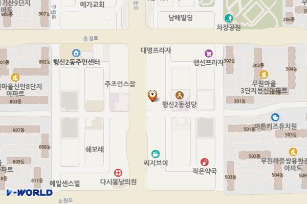 고양 행신동신영프라자 위치 지도 — 경기도 고양시 덕양구 충장로 18