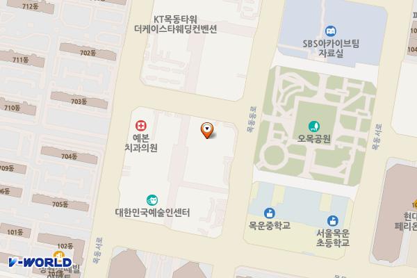 목동 삼성화재서비스빌딩 위치 지도 — 서울특별시 양천구 목동동로 233-3