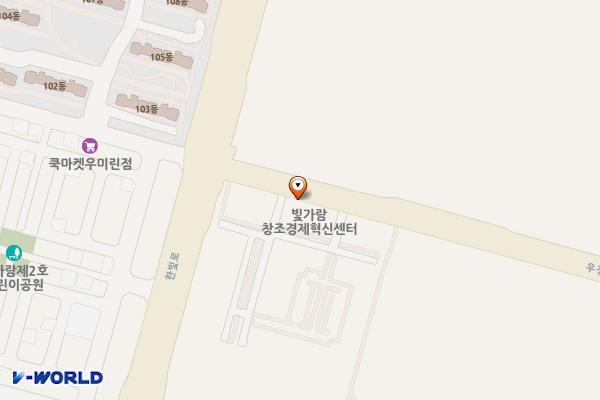 나주 게토333예술인마을 위치 지도 — 전남광주통합특별시 나주시 우정로 10