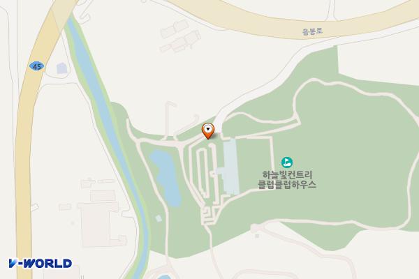 아산 컨트리클럽 위치 지도 — 충청남도 아산시 음봉면 음봉로 52-38