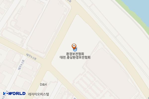 대전 대덕비즈센터 위치 지도 — 대전광역시 유성구 테크노4로 17