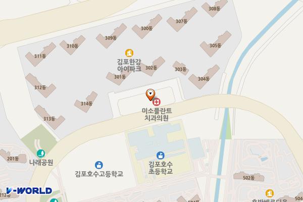 김포 슈퍼스타타워(더위너) 위치 지도 — 경기도 김포시 김포한강4로420번길 88