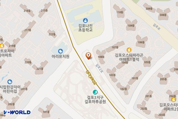 김포 파인스타5 위치 지도 — 경기도 김포시 걸포2로 49