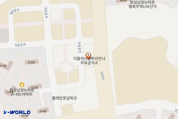 화성 헤븐리투프라자 위치 지도 — 경기도 화성시 만세구 남양읍 남양로 839