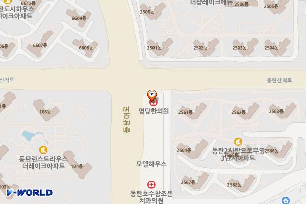 동탄 드림타워 위치 지도 — 경기도 화성시 동탄구 동탄대로 198