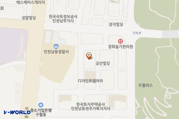 인천 누리자타운 위치 지도 — 인천광역시 남동구 선수촌공원로23번길 10-21