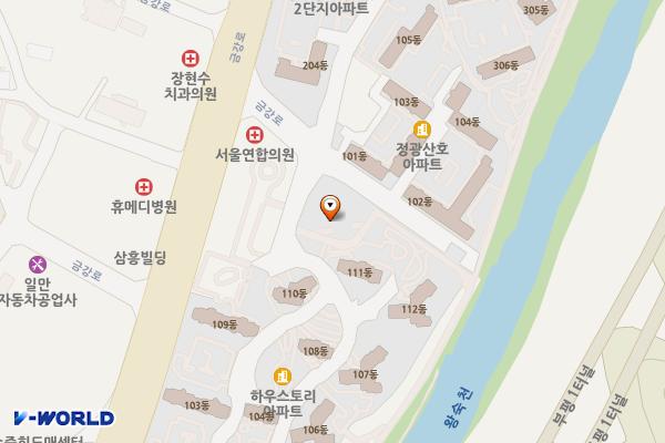 진접 제3공영 위치 지도 — 경기도 남양주시 진접읍 장현리 710-2