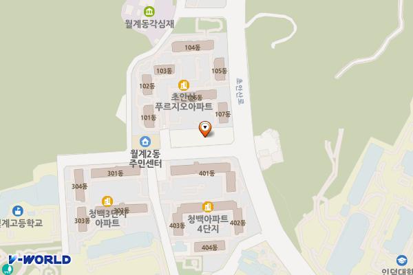 노원 월계프라자 위치 지도 — 서울특별시 노원구 초안산로5길 12