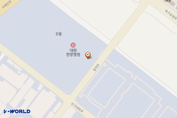 시흥 메가폴리스오피스텔 위치 지도 — 경기도 시흥시 협력로 281