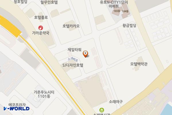 인천 동아씨랜드26 위치 지도 — 인천광역시 남동구 장도로 64