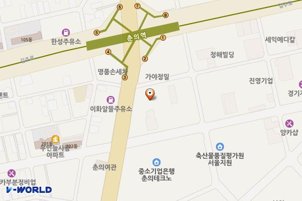 부천 예손병원 위치 지도 — 경기도 부천시 원미구 부천로 206