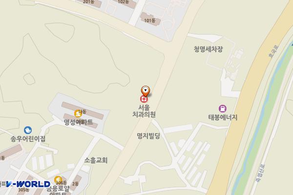 포천 용양빌딩 위치 지도 — 경기도 포천시 소흘읍 솔모루로 117