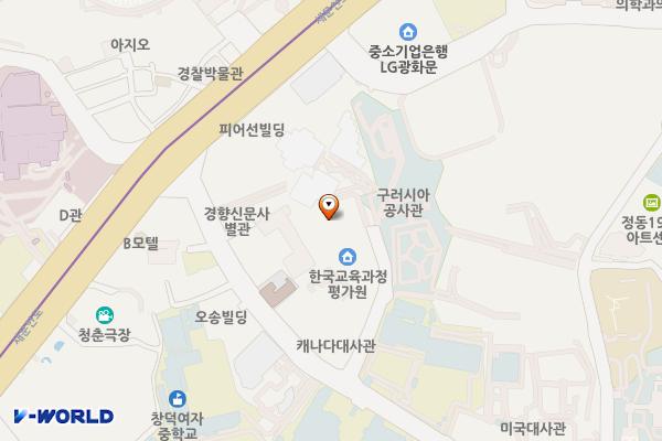 중구 정동빌딩주차장 위치 지도 — 서울특별시 중구 정동길 21-15