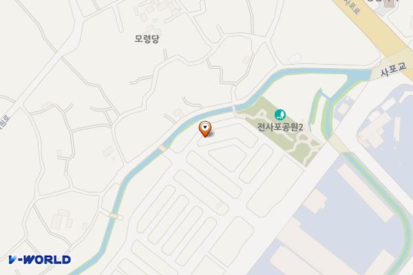 전사포복지관 위치 지도 — 경상남도 밀양시 부북면 사포산단2길 38-22