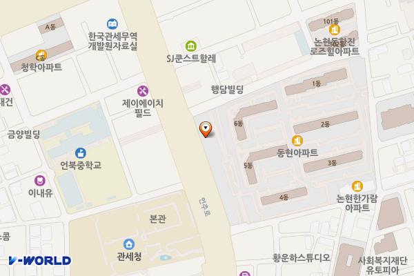 강남 두산빌딩 위치 지도 — 서울특별시 강남구 언주로 726