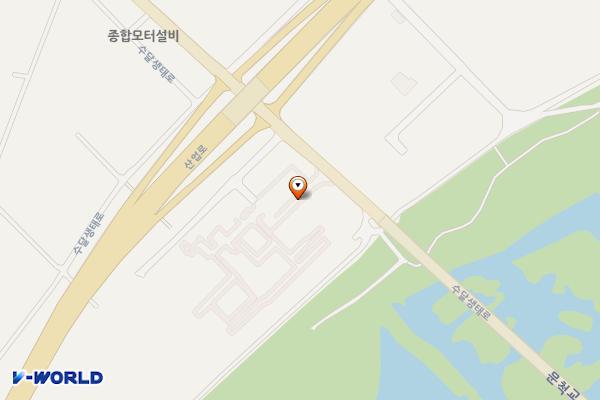 구례 상하수도사업소 위치 지도 — 전남광주통합특별시 구례군 구례읍 수달생태로 72