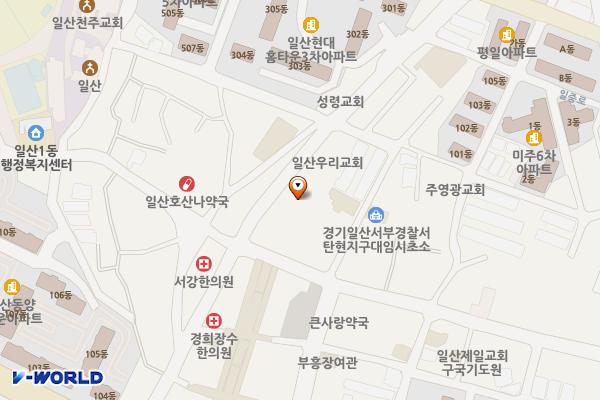 일산 농협본점 위치 지도 — 경기도 고양시 일산서구 일청로 30
