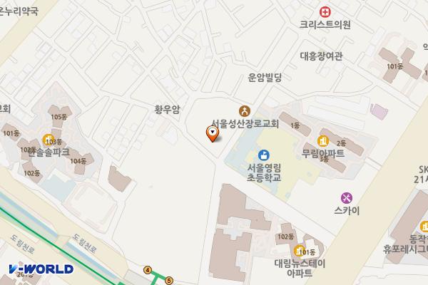 BYC 영등포점 위치 지도 — 서울특별시 영등포구 디지털로38길 27