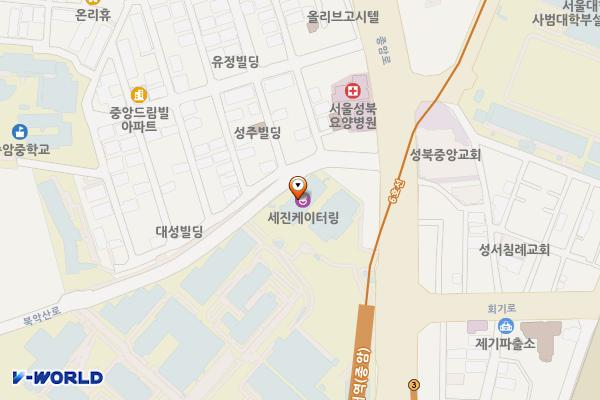 고려대학교 법학관 신관 위치 지도 — 서울특별시 성북구 종암로 13